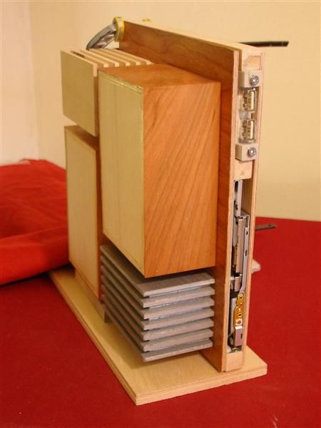 Wooden PC Case (68 pics)