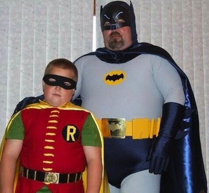 Fat Batmans and Spidermans (50 pics)