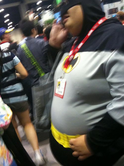Fat Batmans and Spidermans (50 pics)