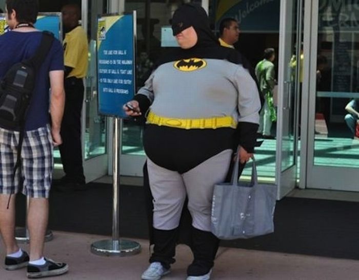 Fat Batmans and Spidermans (50 pics)