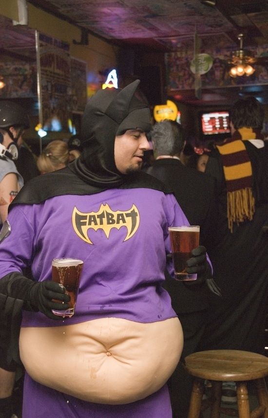 Fat Batmans and Spidermans (50 pics)