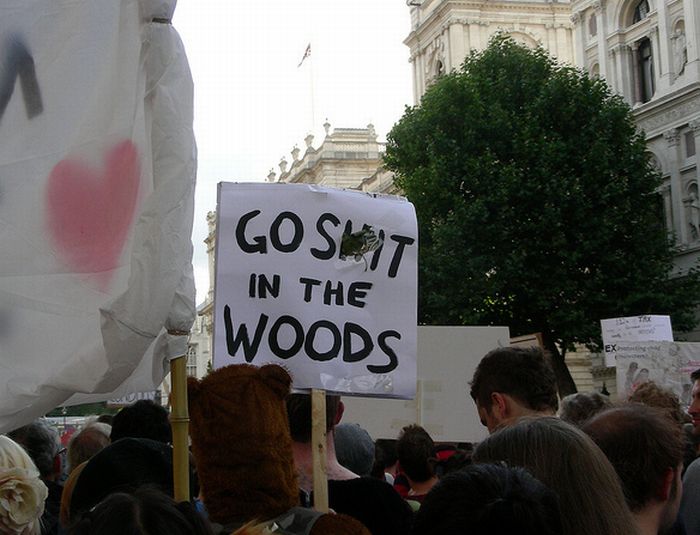 Pope Protest Signs (30 pics)