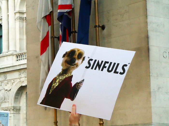 Pope Protest Signs (30 pics)