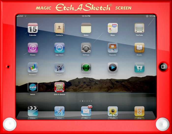 Etch A Sketch iPad Case (5 pics)