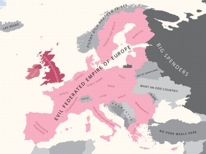 Mapping Stereotypes of Europe (9 pics)