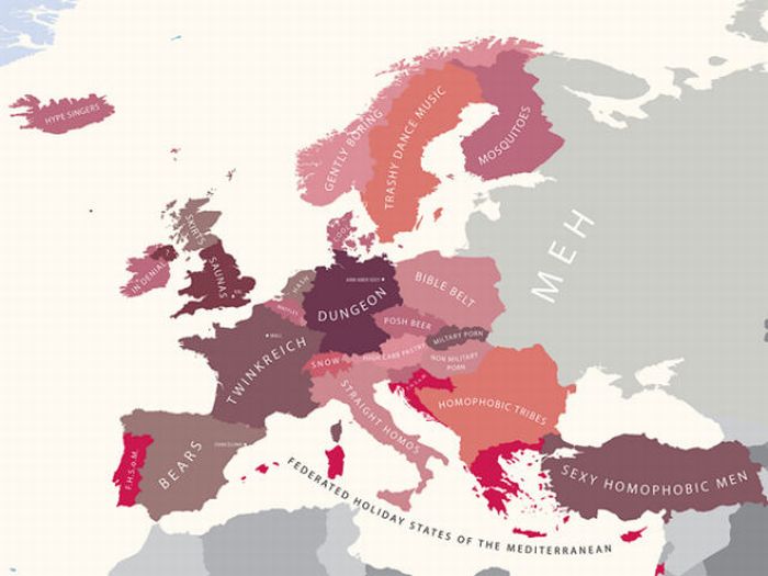 Mapping Stereotypes of Europe (9 pics)
