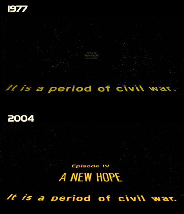 New Hope 1977 vs Hew Hope 2004 (122 pics)