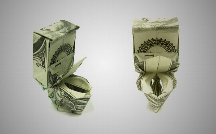 Money Origami (20 pics)