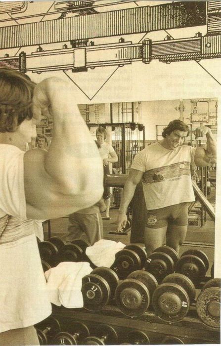 Young Arnold Schwarzenegger (100 pics)