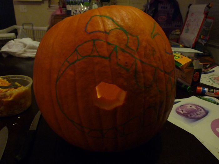 How to Create a Cannibal Pumpkin (34 pics)