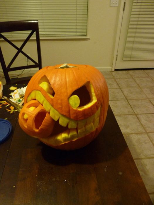 How to Create a Cannibal Pumpkin (34 pics)