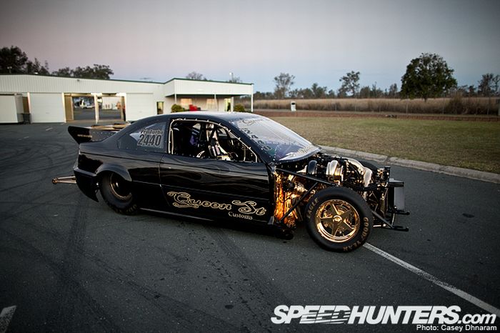 BMW M3 Powered by a Mazda Four Rotor Engine (17 pics)