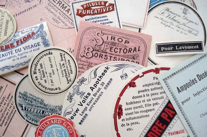 Vintage Packaging & Labels (25 pics)