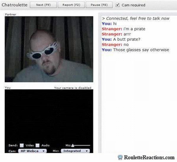 The Most Hilarious Chatroulette Reactions (40 pics)