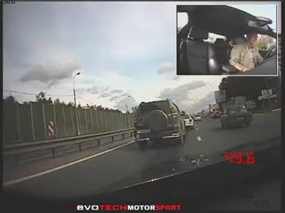 BMW M6 Mini Crash in Moscow