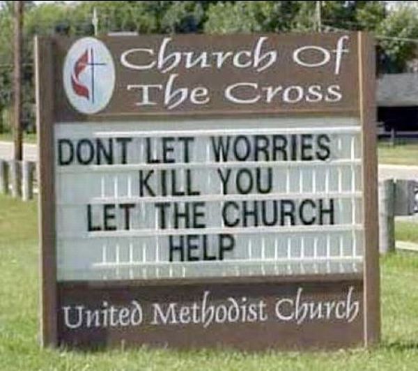 Funny Church Signs (12 pics)