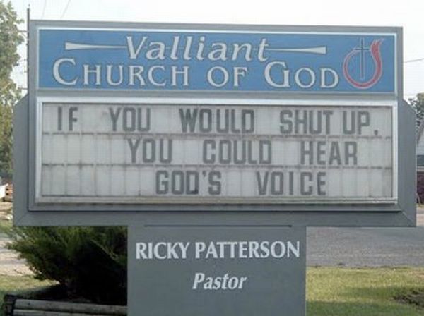 Funny Church Signs (12 pics)