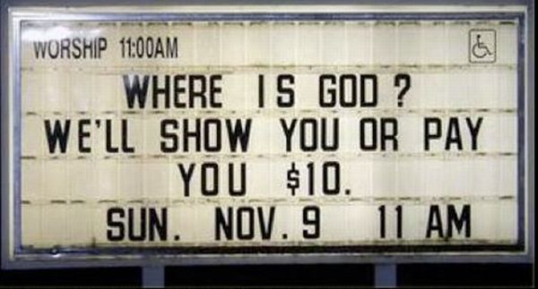 Funny Church Signs (12 pics)