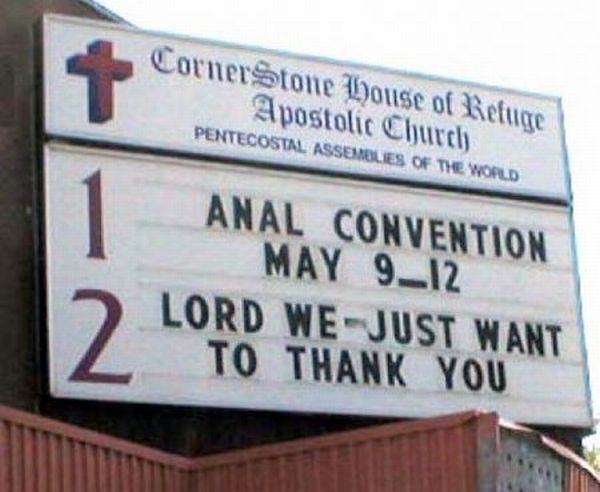 Funny Church Signs (12 pics)