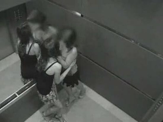 Vegas Elevator Spy Cam Compilation.