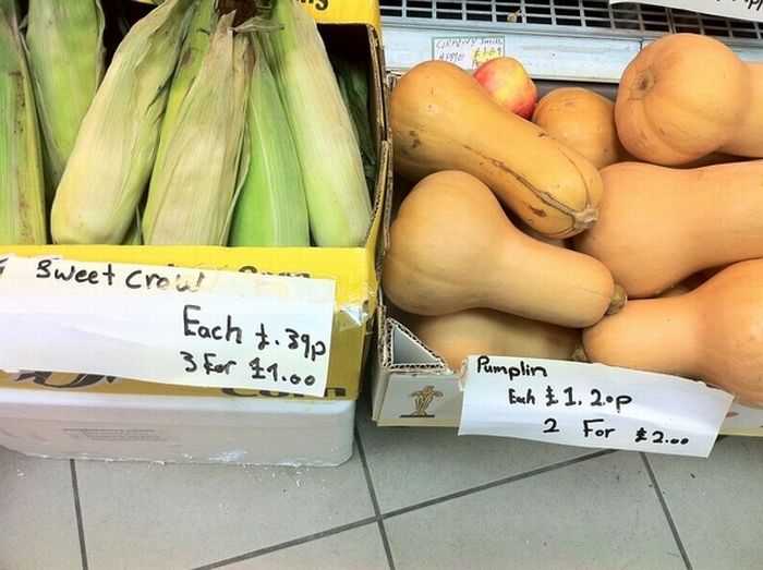 They Just Can't Spell Vegetable Names (5 pics)