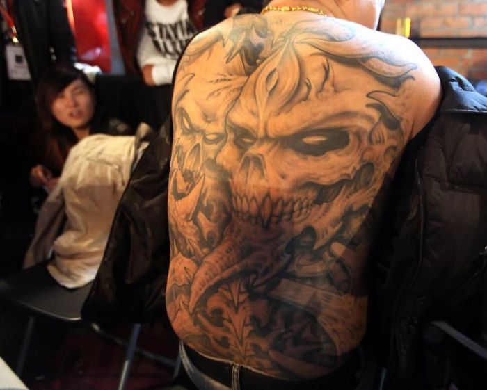 International Tattoo Festival in Beijing (21 pics)