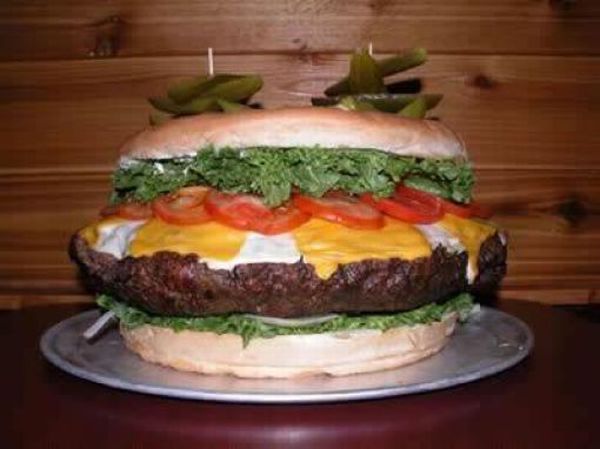 Giant Cheeseburger (7 pics)