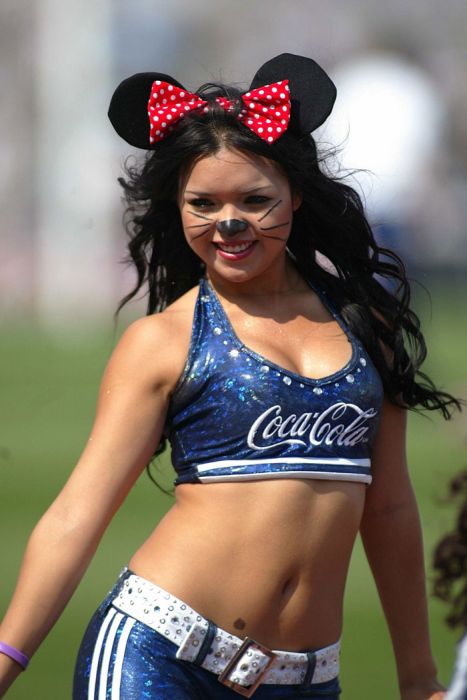 Hispanic Latino Teen Teenager Girl Cheerleading Parade Santa Fe New Stock Photo