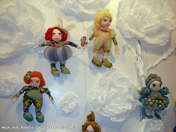 Beautiful Dolls from the Moscow Doll Fair (100 pics)