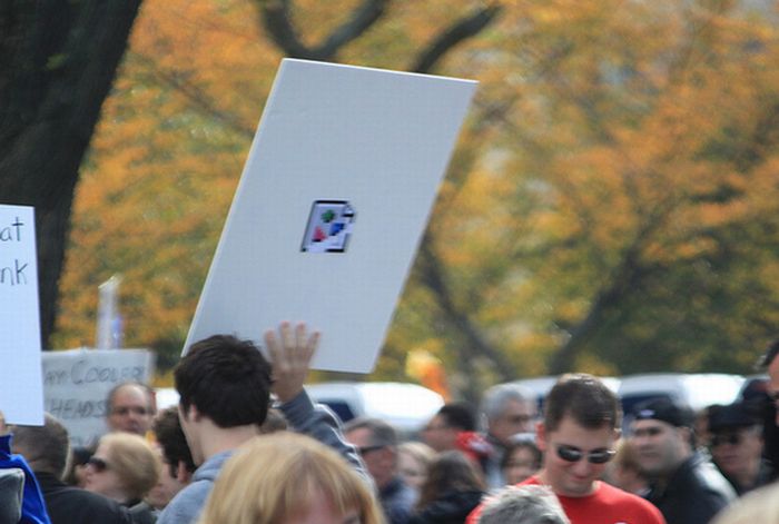 The 100 Best Signs At The Rally To Restore Sanity And/Or Fear (100 pics)