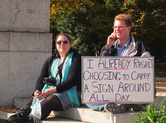 The 100 Best Signs At The Rally To Restore Sanity And/Or Fear (100 pics)
