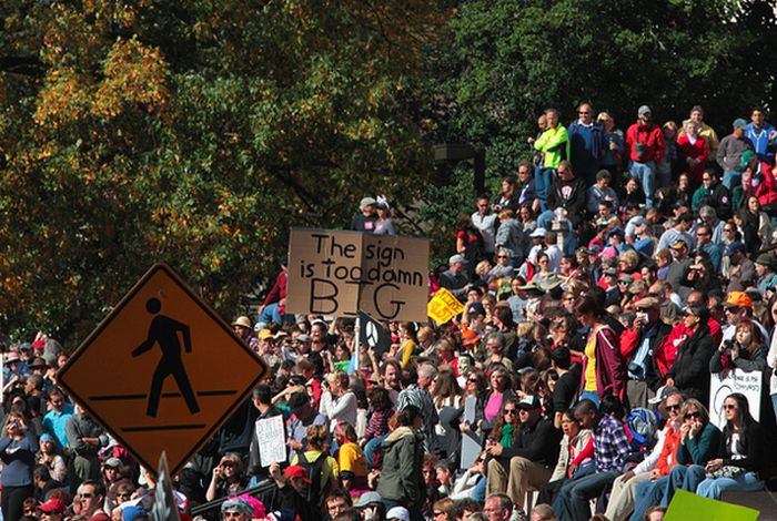 The 100 Best Signs At The Rally To Restore Sanity And/Or Fear (100 pics)