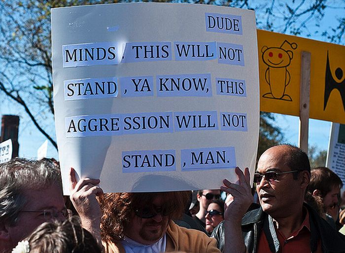 The 100 Best Signs At The Rally To Restore Sanity And/Or Fear (100 pics)