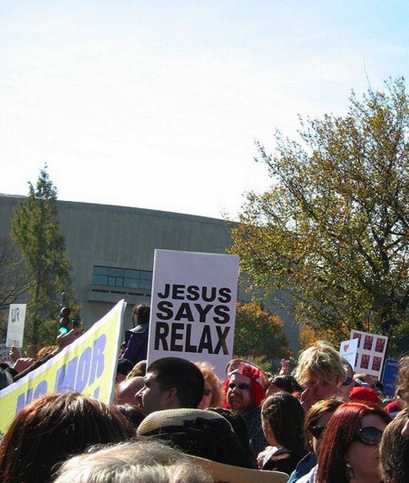 The 100 Best Signs At The Rally To Restore Sanity And/Or Fear (100 pics)