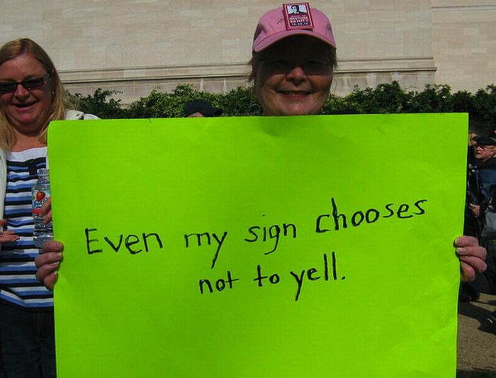 The 100 Best Signs At The Rally To Restore Sanity And/Or Fear (100 pics)