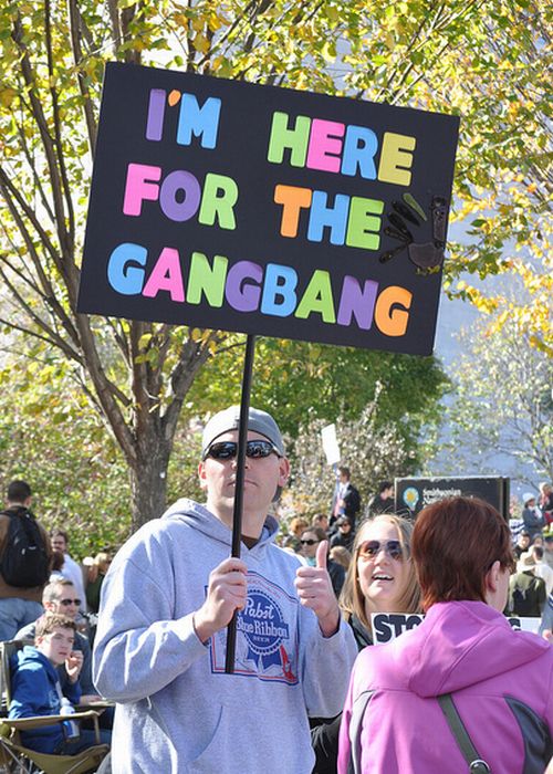 The 100 Best Signs At The Rally To Restore Sanity And/Or Fear (100 pics)