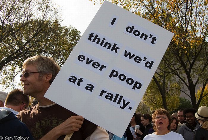 The 100 Best Signs At The Rally To Restore Sanity And/Or Fear (100 pics)