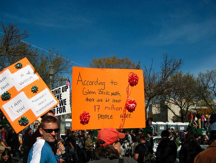 The 100 Best Signs At The Rally To Restore Sanity And/Or Fear (100 pics)