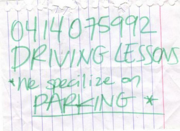 Passive Aggressive Parking Notes (38 pics)