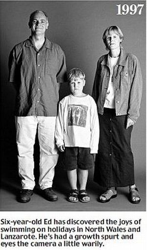 Year-by-Year the Changing Face of one British Family (19 pics)