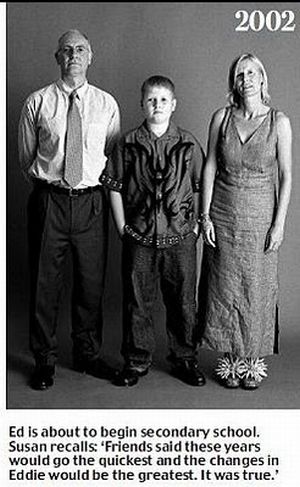 Year-by-Year the Changing Face of one British Family (19 pics)