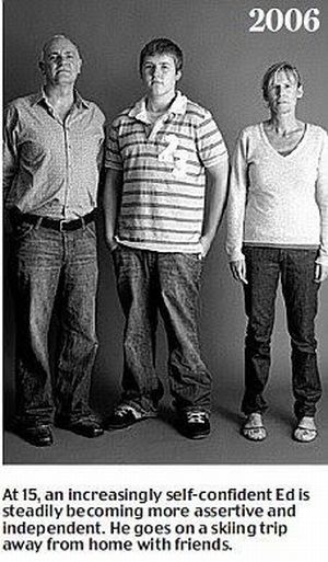 Year-by-Year the Changing Face of one British Family (19 pics)