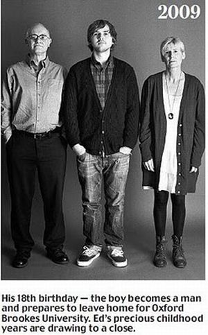 Year-by-Year the Changing Face of one British Family (19 pics)