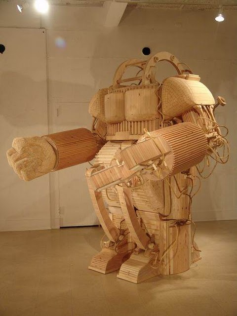 Awesome Wooden Sculptures (20 pics)