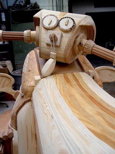 Awesome Wooden Sculptures (20 pics)