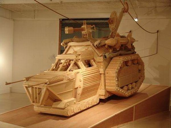 Awesome Wooden Sculptures (20 pics)