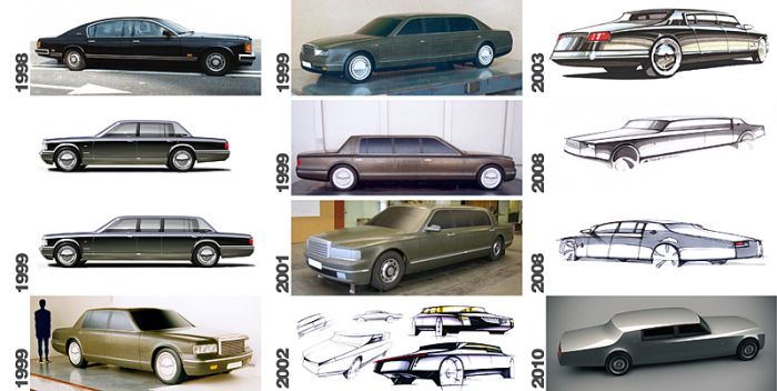 Concept Limousine for the Russian President (23 pics)