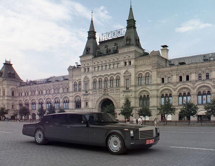 Concept Limousine for the Russian President (23 pics)