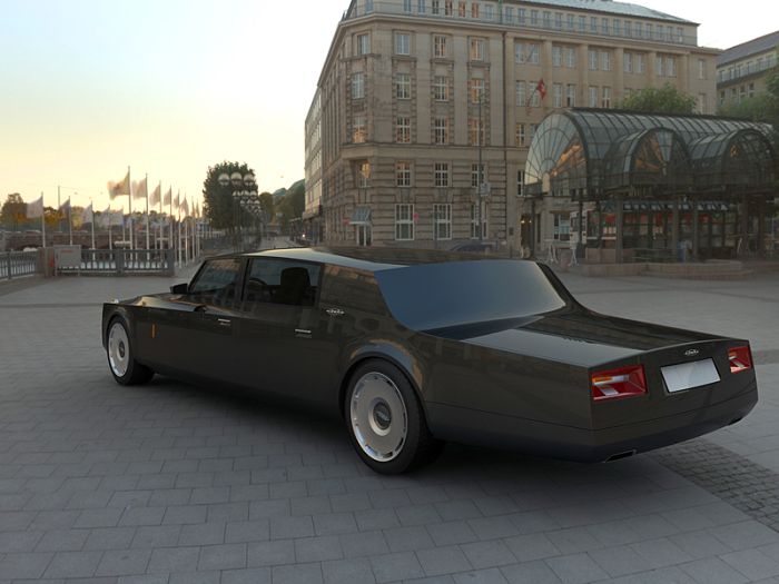 Concept Limousine for the Russian President (23 pics)