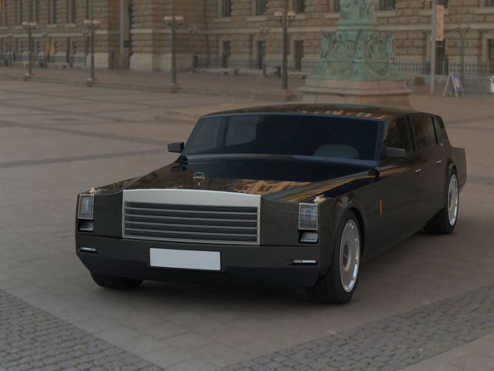 Concept Limousine for the Russian President (23 pics)